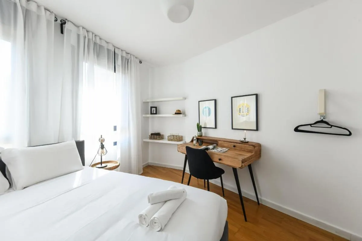 Image 3 of Chic 3BR Apt w Balcony & Parking by Tel Aviv Port by Sea N’ Rent