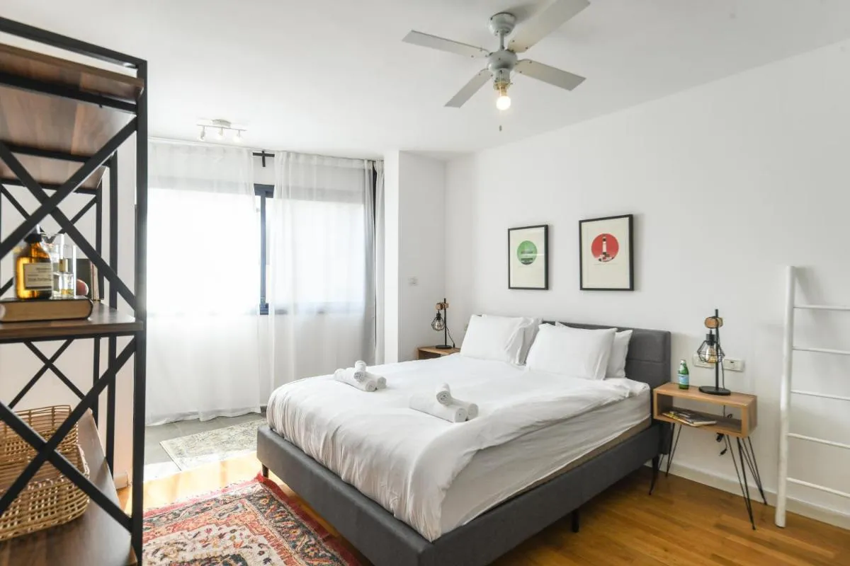 Image 2 of Chic 3BR Apt w Balcony & Parking by Tel Aviv Port by Sea N’ Rent