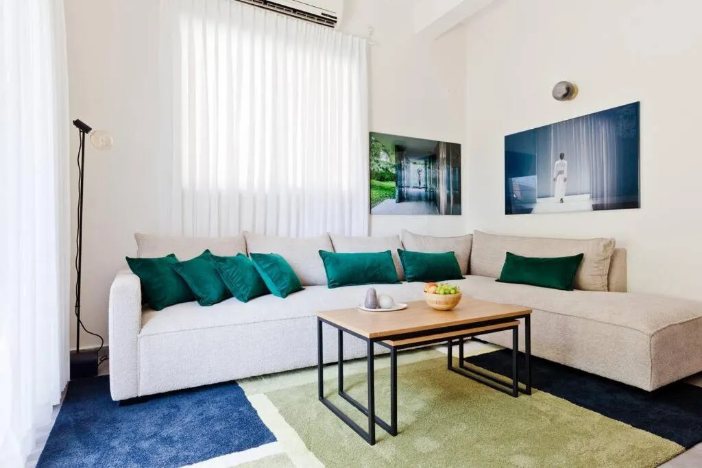Image 2 of Designed 2BR apartment over Dizengoff square – Panoramic View