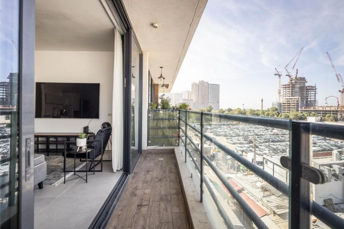 Image 5 of HaCarmel Market Vibrat Apartment with Mamad by Sea N’ Rent
