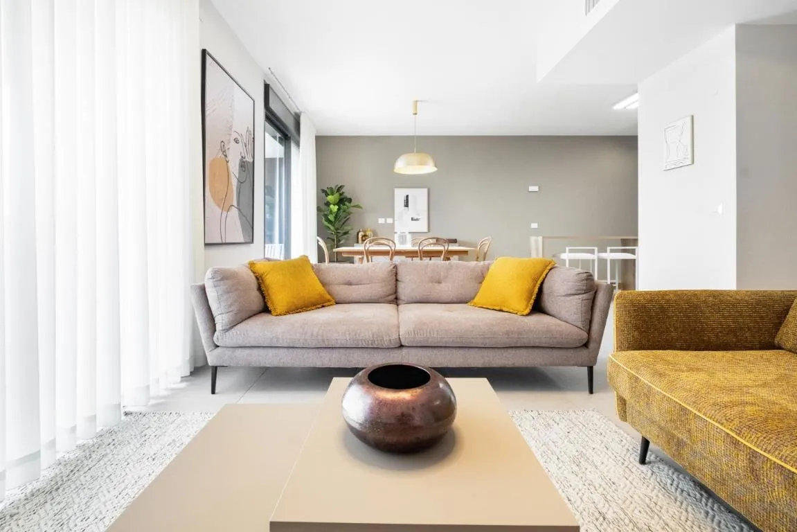 Image of Modern Exquisite Haven in South TLV with Mamad by Sea N’ Rent