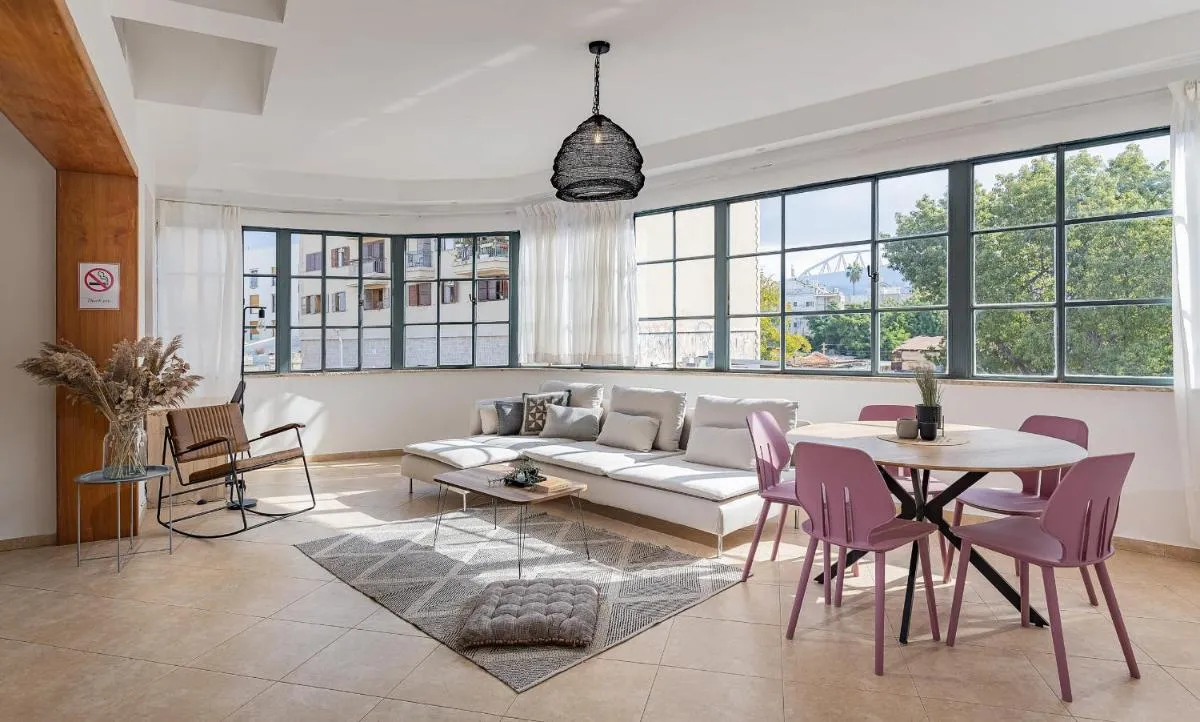 Image of Renovated Historical Roof Top Apt by the Beach
