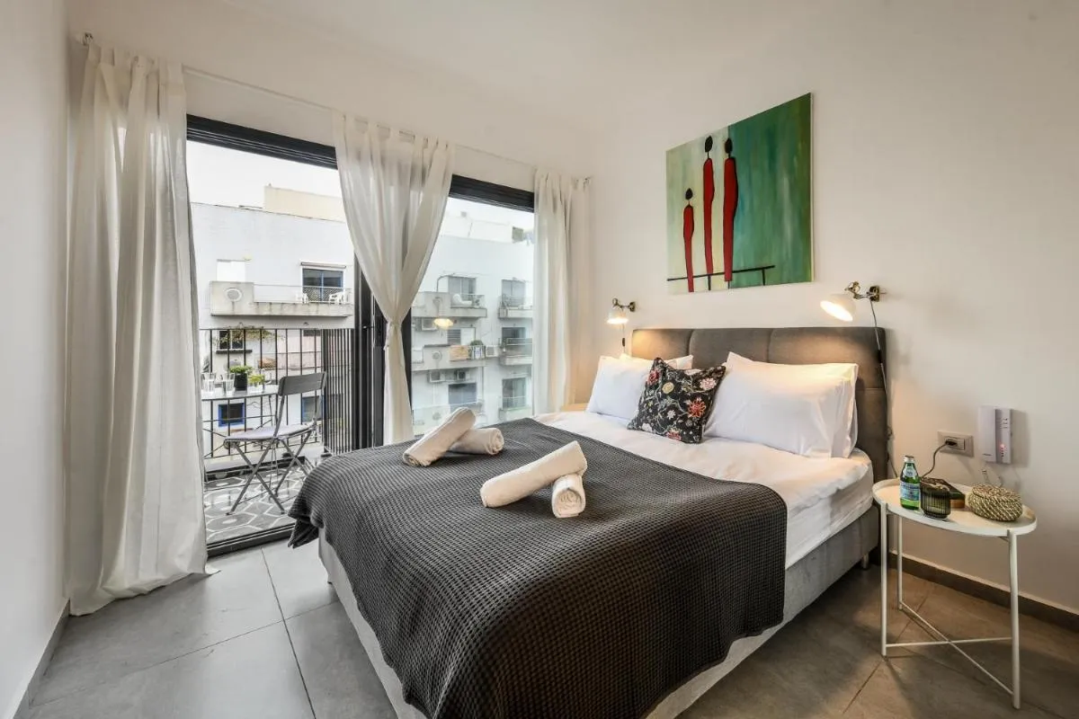 Image 4 of Stylish 2BR Apt w Balcony 5 min From Tel Aviv Port by Sea N’ Rent