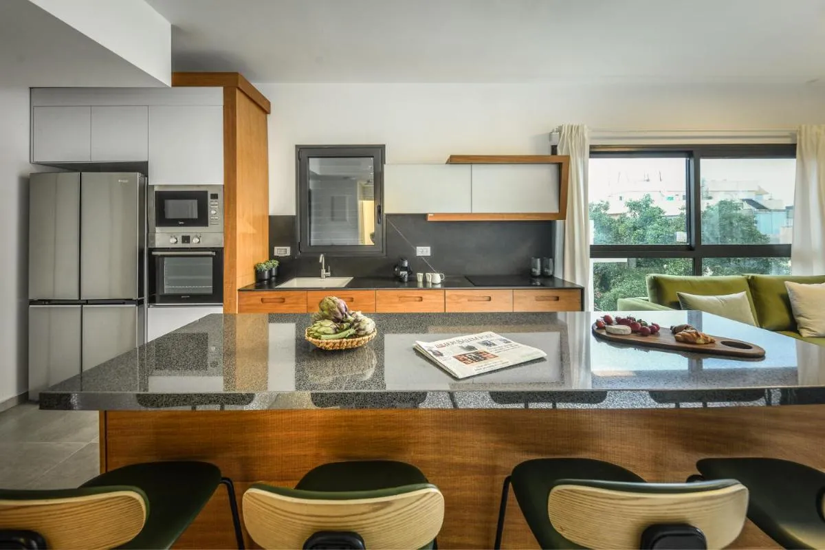 Image 3 of Stylish 2BR Apt w Balcony 5 min From Tel Aviv Port by Sea N’ Rent