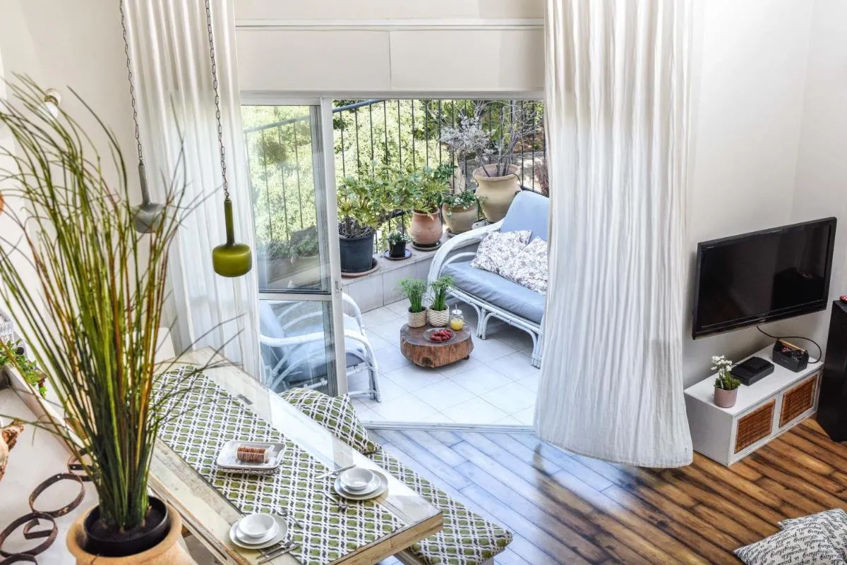 Image 3 of TLV Loft Paradise with Balcony, Roof Top & Mamad by Sea N’ Rent